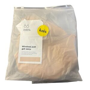 NEW Knix WingWoman Contour Bra Beige Size 8